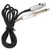 6.35mm 3.5mm To Mini XLR Interface Headphone Audio Cable for AKG Q710 K712 K240 K141 K271