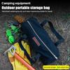 New Camping Tent Pegs Bag Cylindrical Stake Storage Backpack Portable Miscellaneous Bag Storage Box Toolkit Camping Equipment