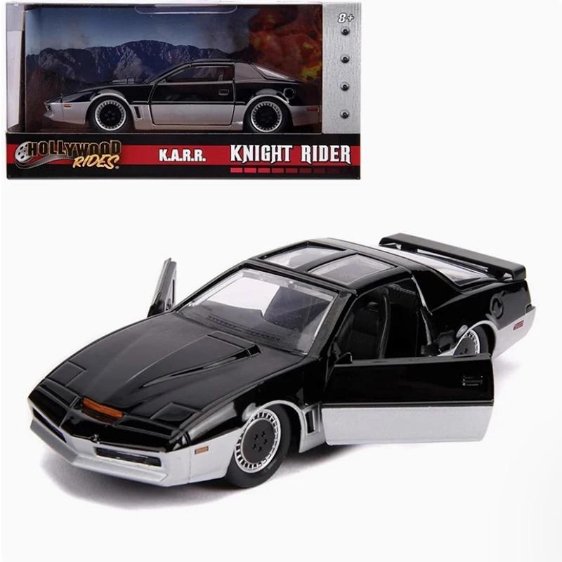 JADA Diecast Alloy 1/32 KITT/KARR 1982 Pontiac Firebird Sports Car Model Classics Souvenir Gift Static Display