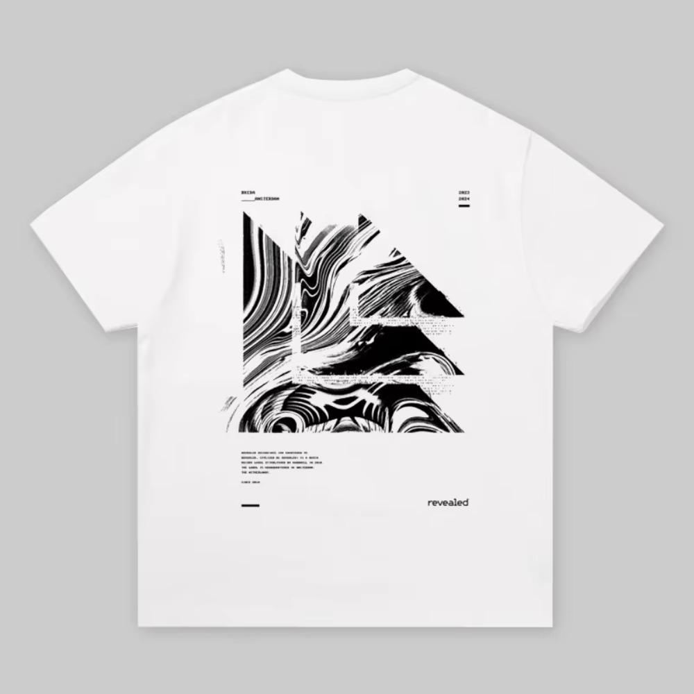 Top DJ Elektronická hudba 100% bavlna Tričko s krátkým rukávem pro muže Volné ležérní tričko Léto Oblečení pro fanoušky HARDWELL Ženy Y2k Topy