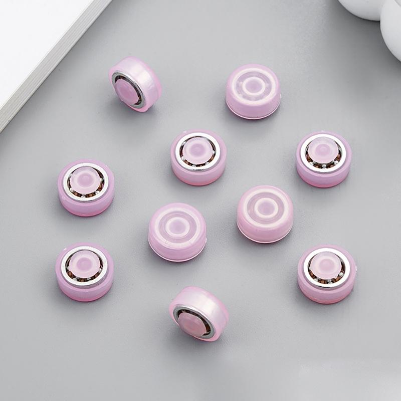 100pcs Rotating Hair Clip Bearings for Secure Styling Elegant Headdress Making Accessories Stylish Jewelry Components