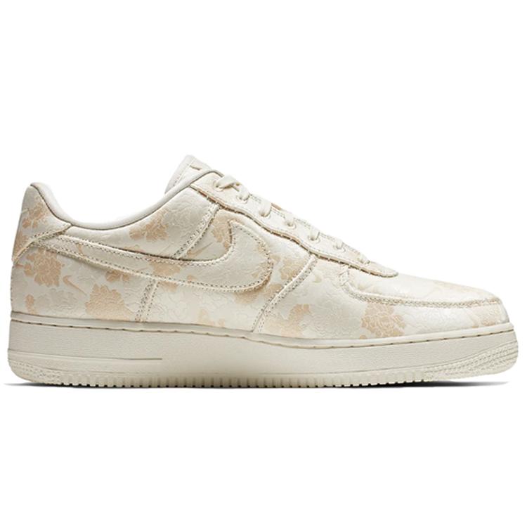 New Nike Air Force 1 Low Satin Floral Pale Ivory AT4144-100