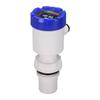 Ultrasonic Level Meter 0 to 5M Integrated LCD Display 4 to 20mA Output Digital Water Level Sensor Blue