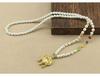 Elegant Ruyi Lock Pearl Necklace - Unique Retro Style for Women