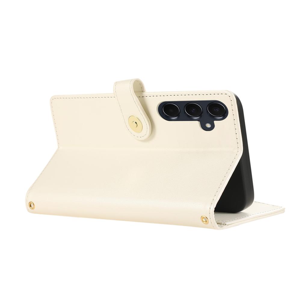 For Samsung Galaxy S25/S24 Case Multi Card Slots Zipper Rhombus Leather Phone Cover with Wrist Strap