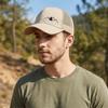 Atmungsaktive schnelltrocknende Baseballkappe Verstellbare Snapback-Mütze Kreative Trucker-Mütze Angeln