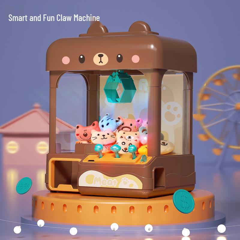 Cartoon Claw Machine Toy: Cute Companionship and Fun Game for Kids