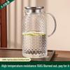 JUNSHIQI SW Large Capacity Glass Water Pitcher
