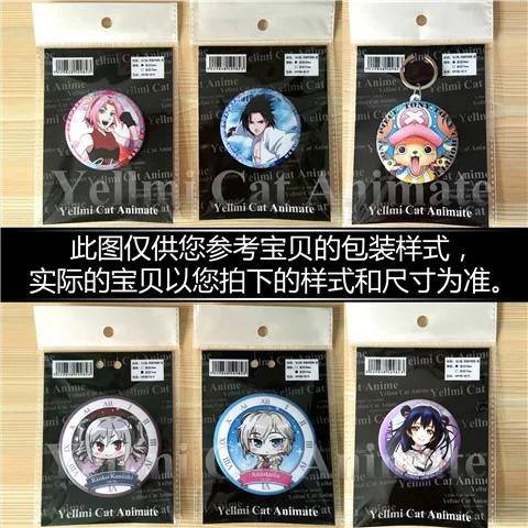 Badge Anime Pin Backpack Charm Portable Mirror Fridge Magnet Jolly Roger Luffy Zoro Nami Sanji Chopper Robin Franky
