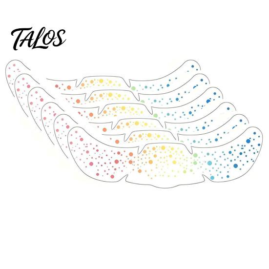 Cosmetic Stickers for Music Festivals 6Pcs Holographic Freckle Stickers, Shimmer Temporary Face Tattoos with Waterproof Decals Parties Adhesive, Easy