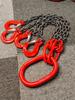 Double Leg Quad Hook G80 Manganese Steel Chain Sling Rigging Hoist Set