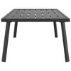 VidaXL Table Basse de Jardin, Table d'Appoint, Table de Café, Meuble de Terrasse Patio Arrière-cour Extérieur, Moderne, 362813