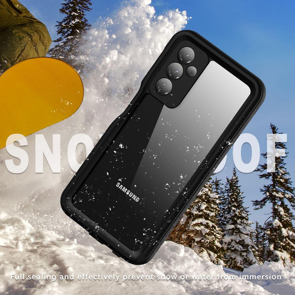 Tenké vodotěsné pouzdro pro Samsung Galaxy A25-5G/A35/A15/A55 - Nárazuvzdorné a připravené do přírody