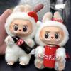 1:1High Quality Macaron 3nd The Monsters Labubu Sitting Party Vinyl Plush Blind Box Decorative Surprise Box Doll Collection Gift