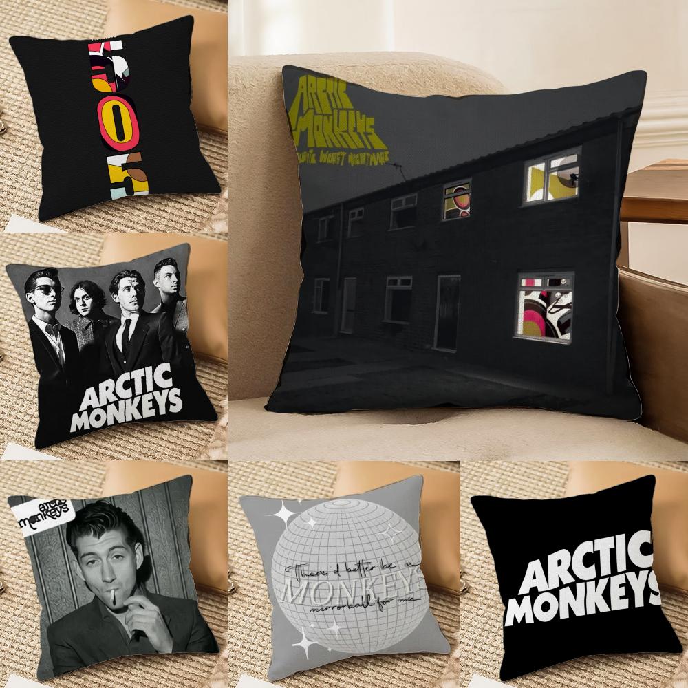A-Arcticmonkeysband Pillow Case Pillowcase, Double-Sided Printed, Sofa Cushion, Bedroom Headboard