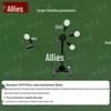 Allied Steel Target Swinging Target