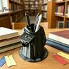 Creative Pen Holder Design Graduation Gown Holder, 3D Printed Grad Pencil Cup, Office Desktop Teacher Gift Organizer for Pens, Makeup Brushes,
