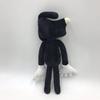 30cm Sirenhead Plush Toys Siren Head Plush Dolls Scary Black Cartoon Cat Toy Soft Stuffed Animals Figure Toys for Baby Gift