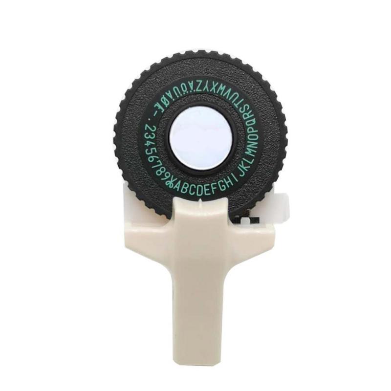C101 Mini DIY Manuală Bandă pentru mașină de scris cu majuscule Disk pentru etichetare în relief