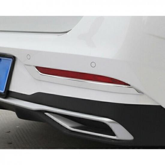 For Kia K5 Optima 21-2024 Chrome Steel Rear Fog Light Lamp Strip Cover Trim