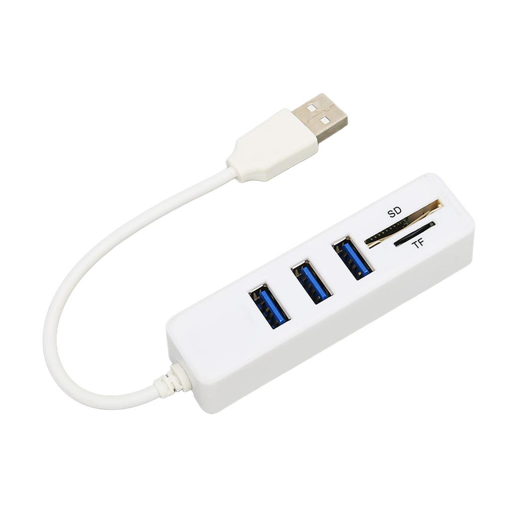 USB2.0 Hub Speicherkarten-Speicherkartenleser Hochgeschwindigkeitsübertragung Plug and Play Einfacher Zugriff USB