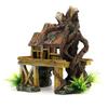 Practical-Aquarium Decoration Artificial Fish Reptile House Shelter Fish Tank Landscaping Resin Building Ornaments Decor