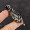 Ocean Jasper Pendant Copper Wire Wrapped Pendant Gemstone Pendant Copper Jewelry Handmade Pendant Wire Wrapped Ocean Jasper Jewelry For Gift