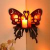 Floating Wall Mounted Shelf Hollow Out Wall Storage Shelf Butterfly Wall Corner Shelf  Wall Corner
