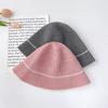 Women's Summer Knit Double-breasted Bucket Hat