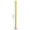 Ru Han 304 Gold Stainless Steel Square Chopsticks