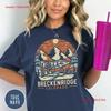 Breckenridge T Shirt Ski Colorado Apres Crewneck Trip Breck Winter Bachelorette Weekend Vintage Graphic Soft Fashion