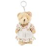Bear Keychain Tiny Plush-Bear Keyring Party Favor Decorations for Boy Girl Wedding Birthday Keyring Funny Key-Holder