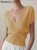 Women's Chunky Knit Sweater with Cross Stitch Design, Slim Fit Casual Workwear
