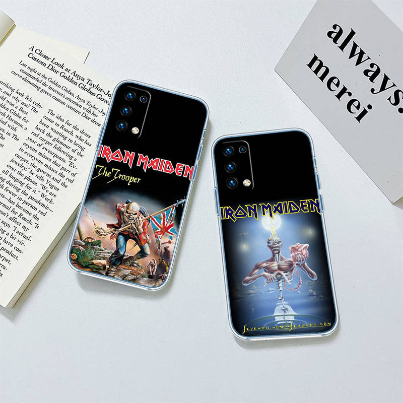 JO32 Iron M-Rock Maiden Phone Case for Motorola E22S E7 G6 G7 G8 G9 Plus Power Play G10 G20 G04 E30 E40 E22 E20 E13 G22 G23 G Stylus Play