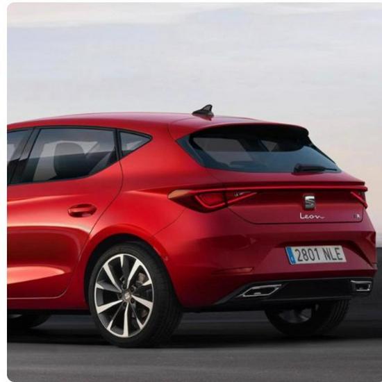 Compatible Taillight Brake Cover for 20 Seat Leon Models
