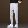Men's Tapered Pants Trendy Versatile Trousers Casual Pants Small Straight-leg Pants Stretch Men's Pants