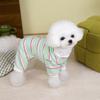 Breathable Pure Cotton Pet Sports Home Dog Clothes, Summer Clothes Universal Cute Printed Pet Clothes for Cats and Dogs