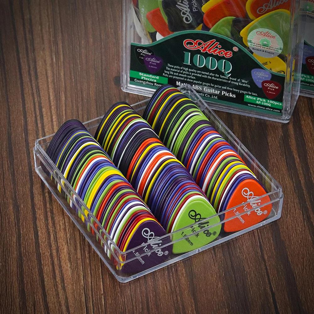 10/30/50ks Tloušťka 0,96 mm Trsátka na kytaru Kytarové příslušenství Alice Akustická Elektrická Basa Trsátko Plectrum Mediator Trsátka na kytaru