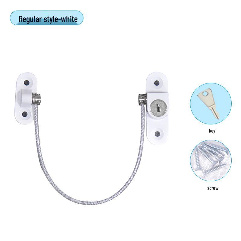 Aluminum Child Safety Window Lock - Outward Opening Limiter