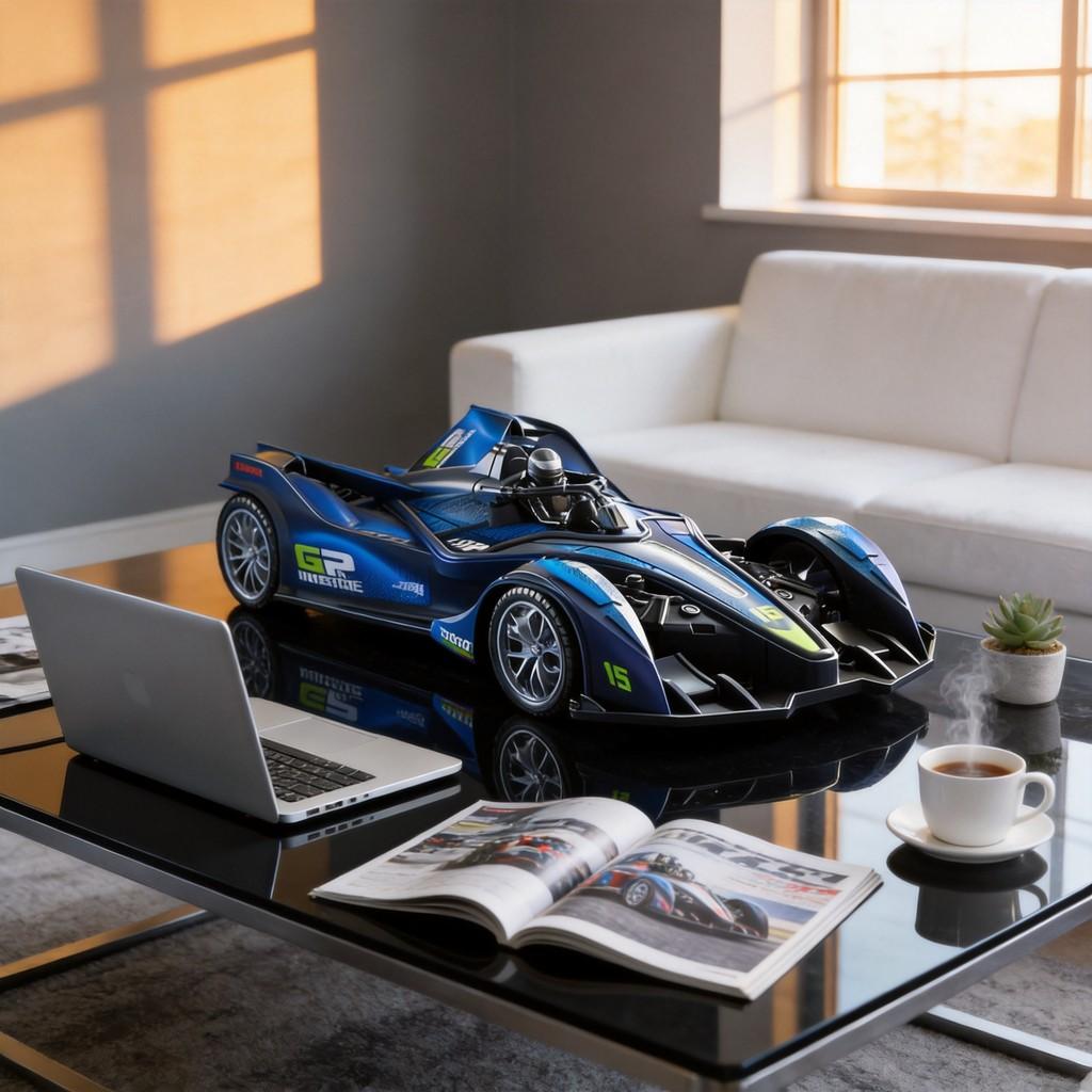 Rc Racing Car With Remote Control For Kids Boys And Girls