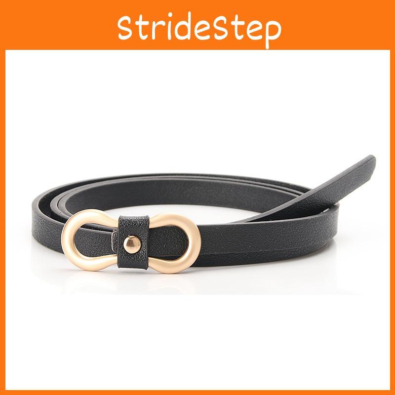 Pu Womens Fashion Waist Belt For Jeans Dresses With Alloy Buckle For Daily Use