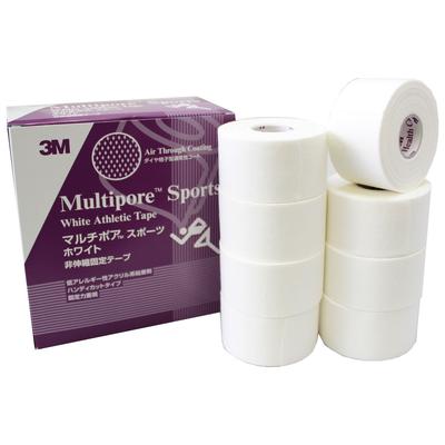 3M Taping Multipore Sports Weiß 38mm 8 Bände 298038