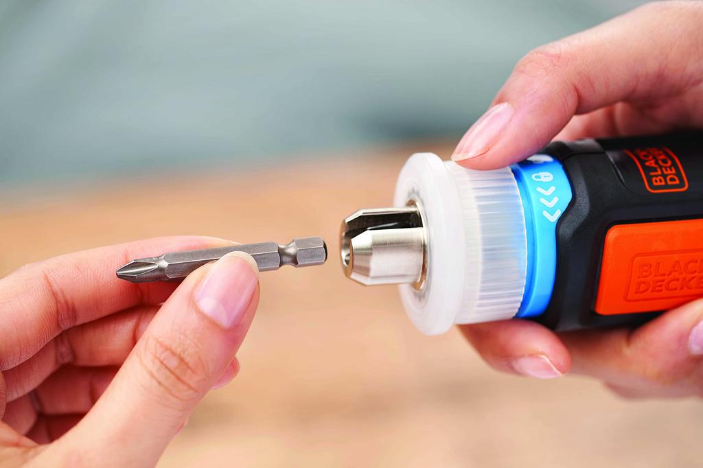 BCRTA601 Hex Lightweight and USB Charging BLACK+DECKER Screwdriver, Wrench, Compact, 3.6V