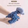 Children's Hanging Chenille Hand Towel: Thick, Absorbent, Odor-Resistant, Lint-Free, Quick-Dry.