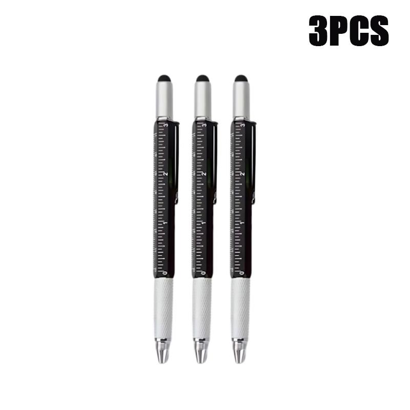 Multifunkčné pero 7 v 1 s dotykovou obrazovkou Kapacitné pero stylusu so skrutkovačom