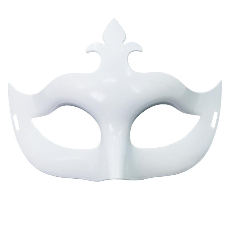 Butterfly Mask Halloween Mask White Mask Masquerade Mask Half Face Mask Mardi Gras Mask Carnivals Mask for Women Man
