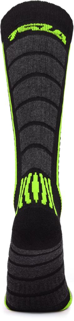 Tesla Ski- und Snowboard-Kompressionssocken Motorrad Outdoor und Socken, 2-Paar-Set, Dick, Kaltwetter, Kniehoch, Schweißableitend, Schnelltrocknend,