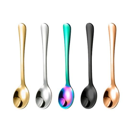 Mini lžičky Mini nerezové lžičky Potravinářská lžička na koření na práškové koření, pepř, cukr, kávu Všestranný kuchyňský nástroj