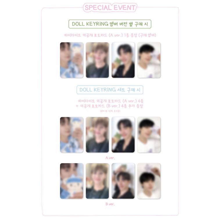 HIGHLIGHT [MINI HIGHLIGHT] Official MD (CHARACTER DOLL KEYRING)
