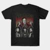 Herren Schwarzes T-Shirt mit Aufdruck Vampire No-Cut Transferpapier Druck Baumwolle T-Shirt